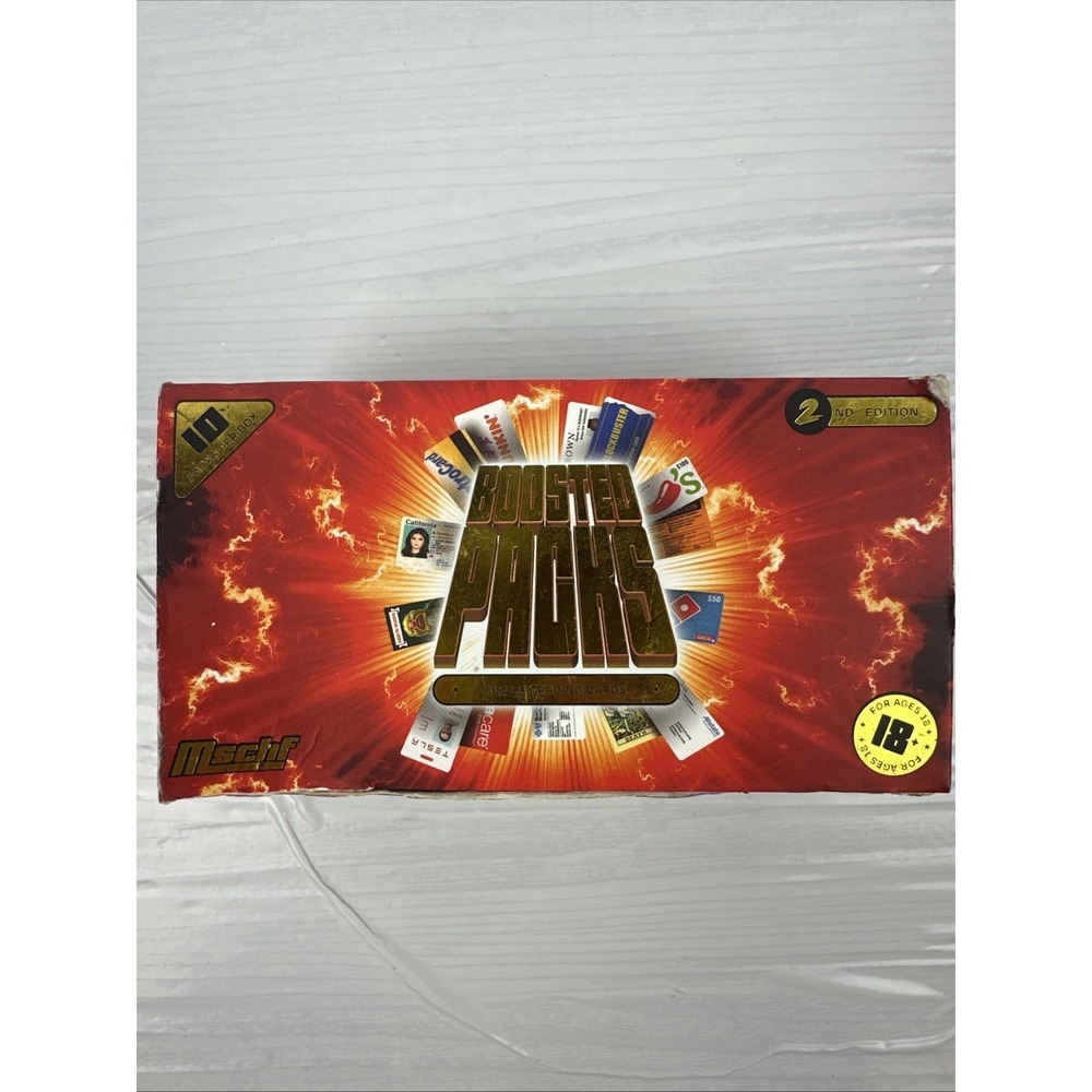 MSCHF Boosted Packs V2 Box of 10 SEALED PACKS